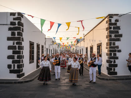 Traditional Canarian festival in Lanzarote