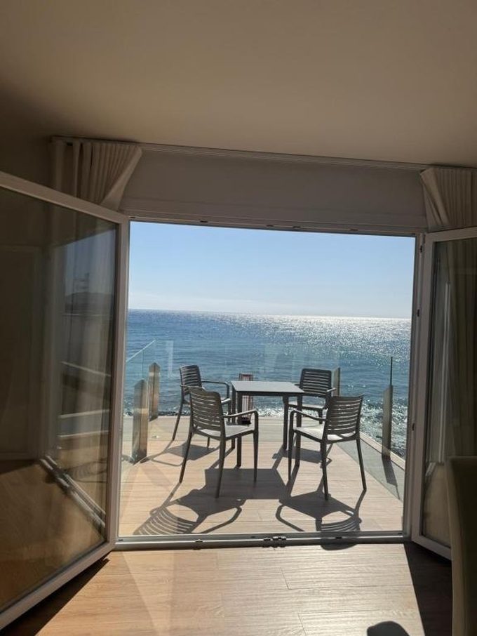 Amanecer Arrieta apartment Lanzarote — beachfront holiday home with terrace overlooking Playa de La Garita and the Atlantic