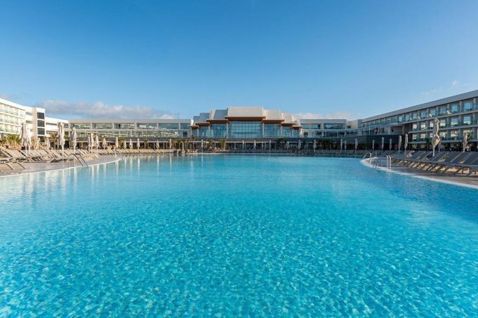 Barceló Playa Blanca main pool — modern 4-star superior hotel opened 2024 in Playa Blanca Lanzarote