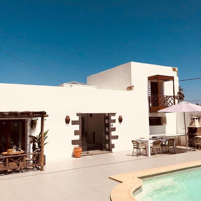 Finca Tiagua — countryside apartment with garden in rural Tiagua, Lanzarote