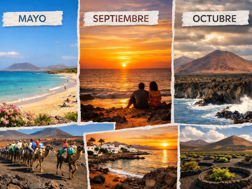 Best months to visit Lanzarote