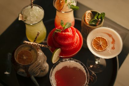 Jungle Vibes restaurant Marina Rubicón — fusion cuisine with vegan options and sunset cocktails in Playa Blanca